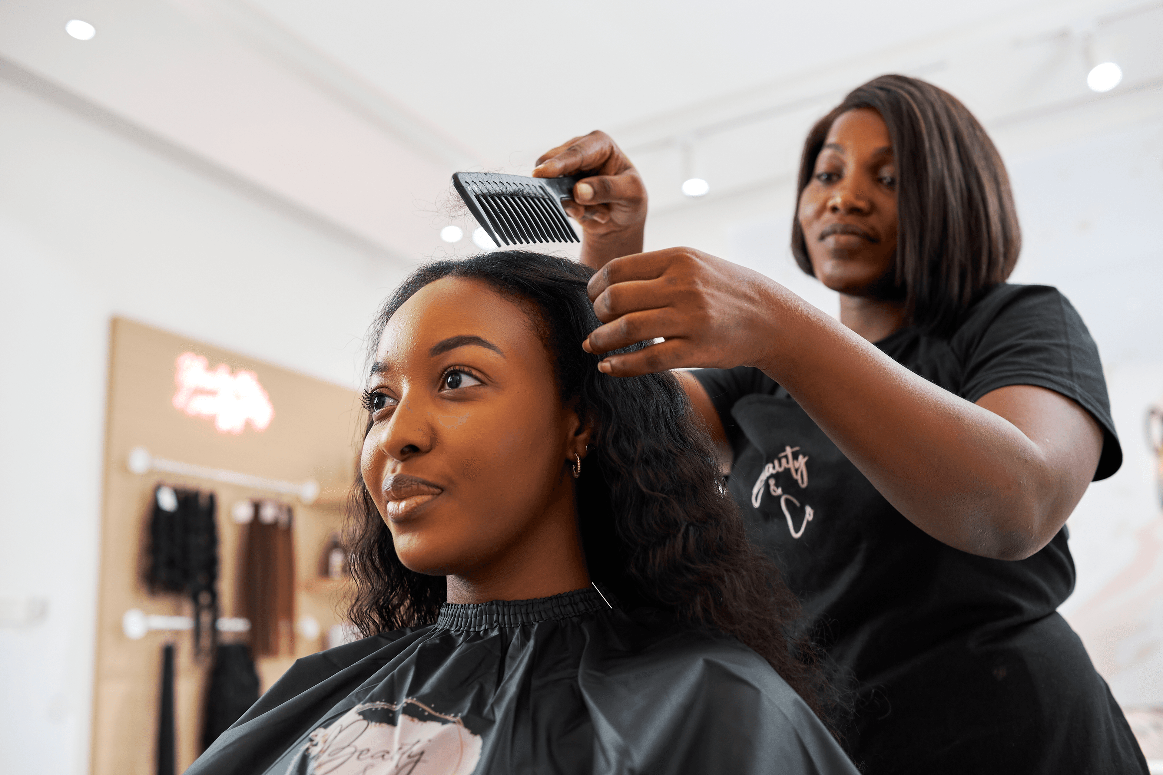 Service de coiffure